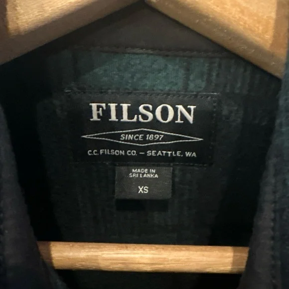 Filson Beartooth Shirt Jacket Size XS